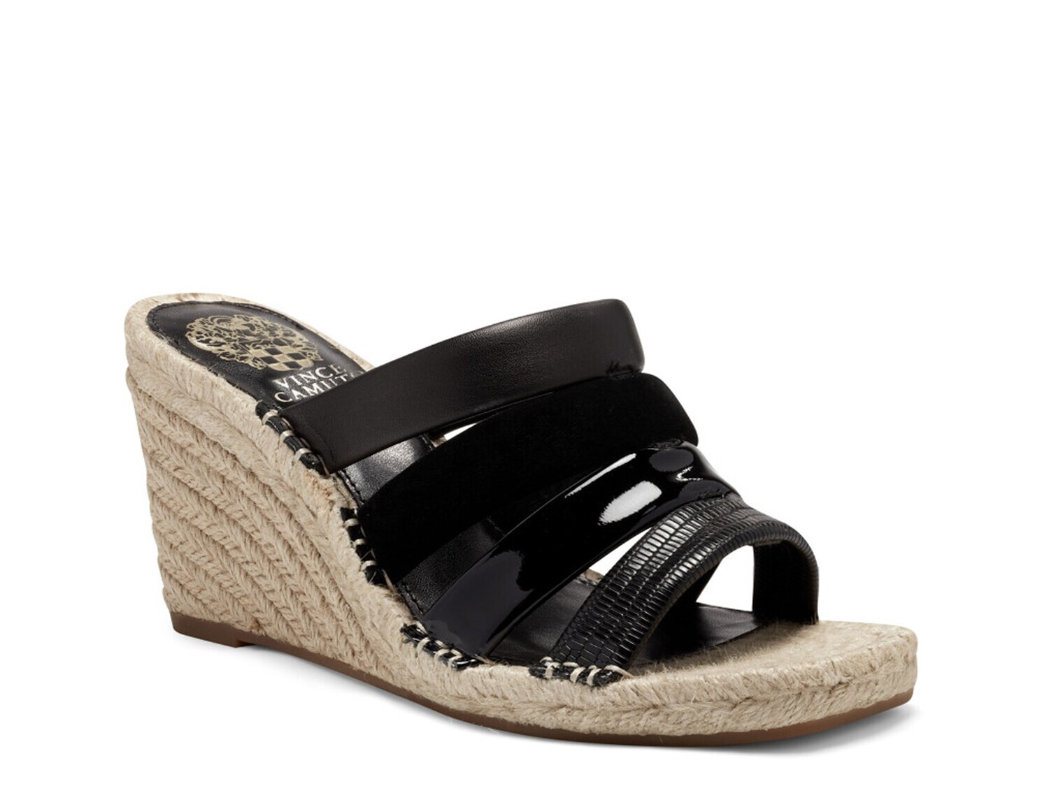 

Босоножки на танкетке Vince Camuto Molisana, черный