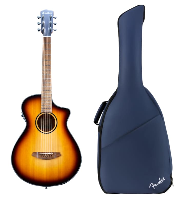 

Акустическая гитара Breedlove ECO Discovery S Concertina Edgeburst Acoustic Electric Guitar w/Bag