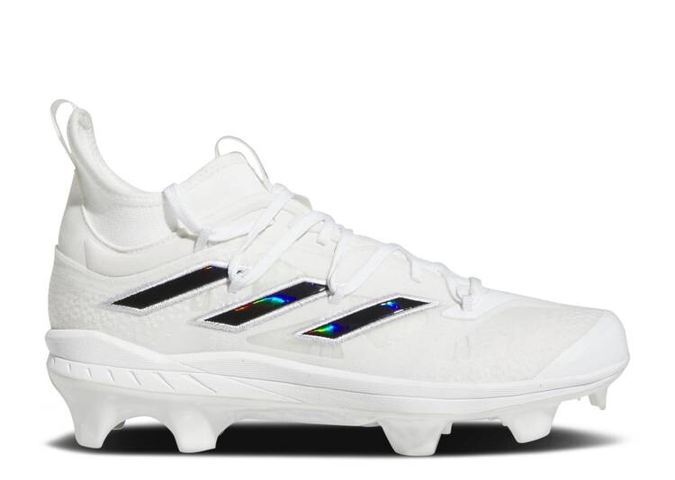 

Кроссовки Adidas ADIZERO AFTERBURNER NWV TPU 'WHITE BLACK IRIDESCENT', белый