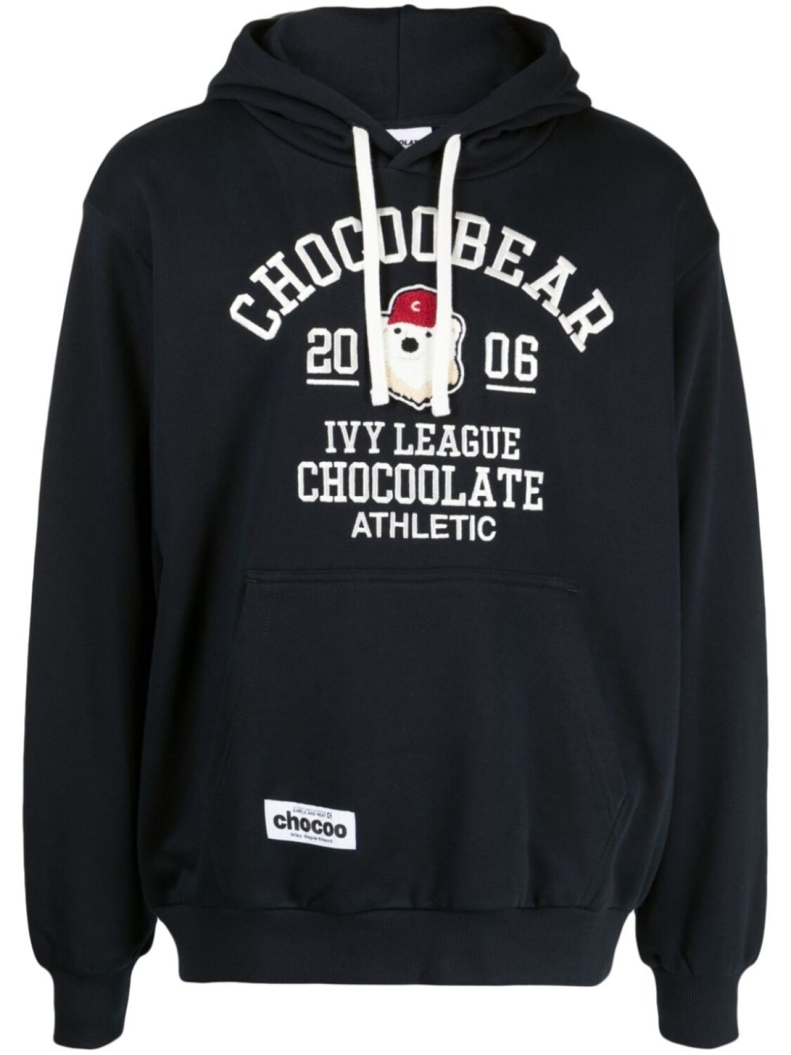 

Chocoolate худи с вышитым логотипом, синий