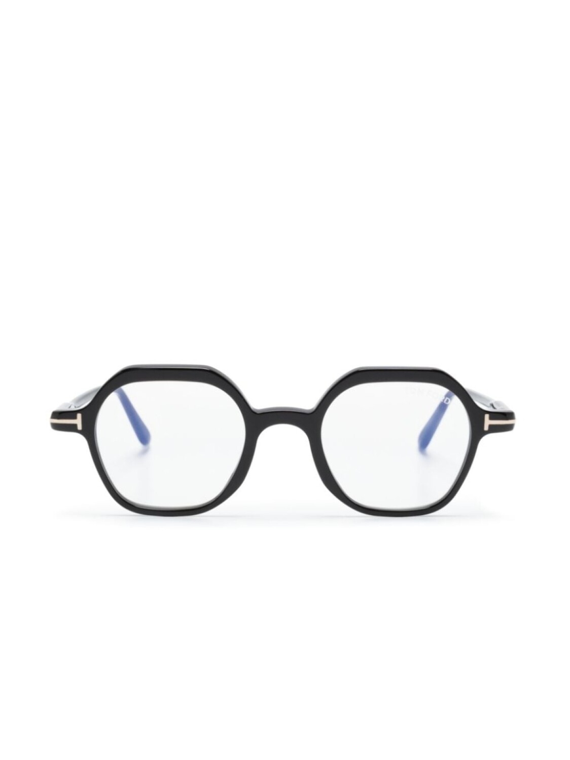 

TOM FORD Eyewear очки в шестиугольной оправе, черный