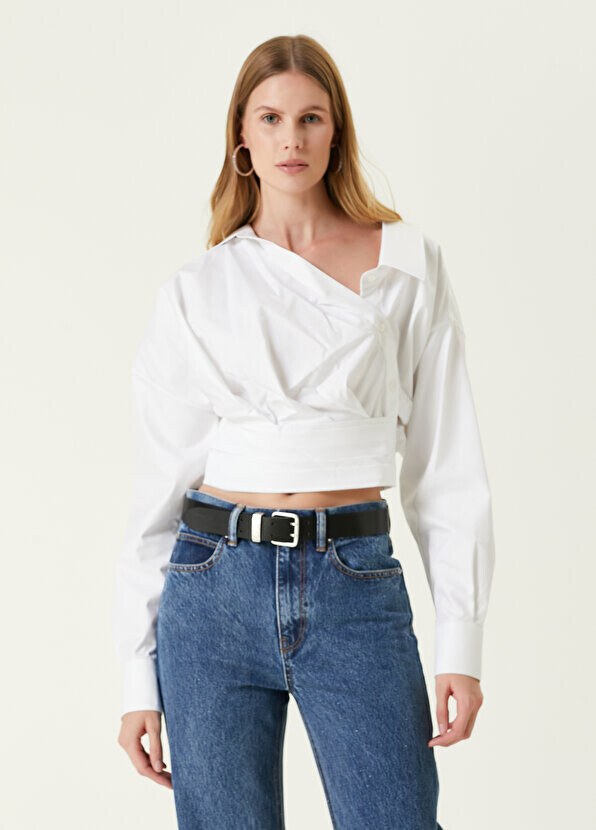 

Белая рубашка Alexander Wang