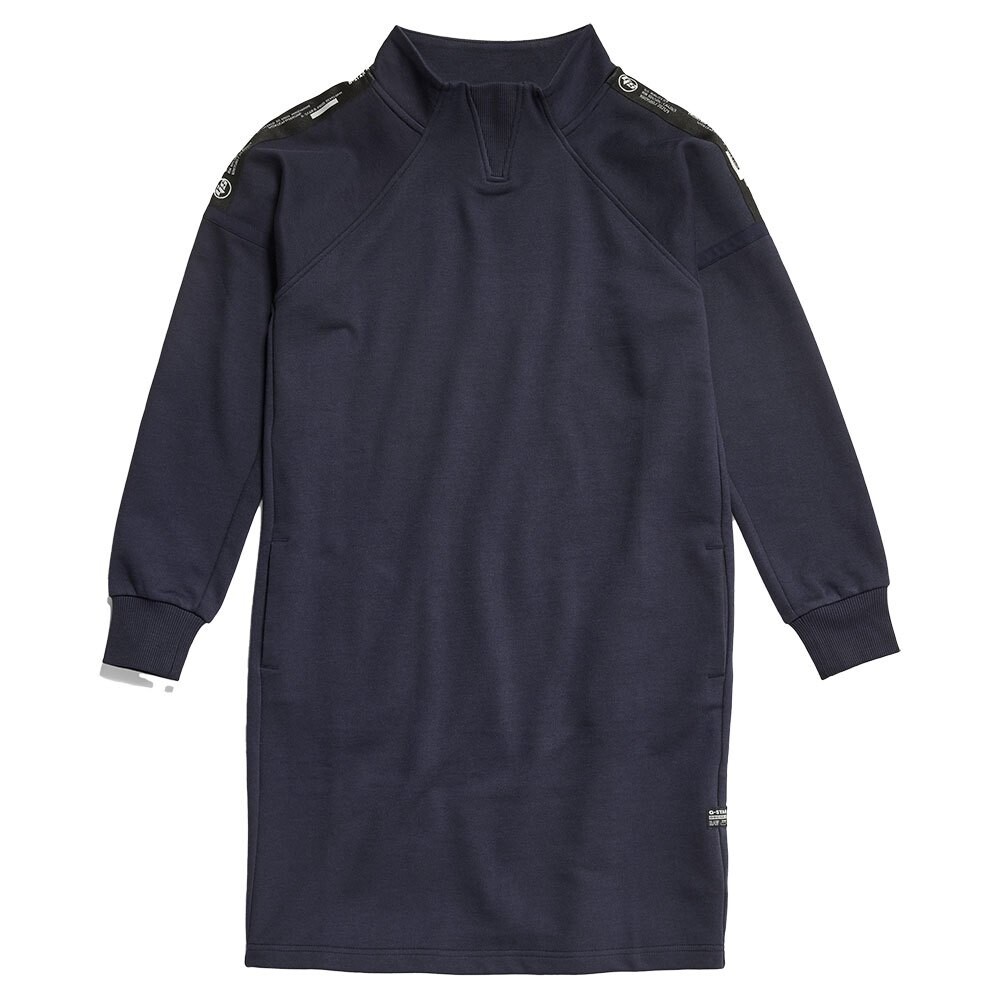 

Короткое платье G-Star Tape Raglan Loose Long Sleeve, черный