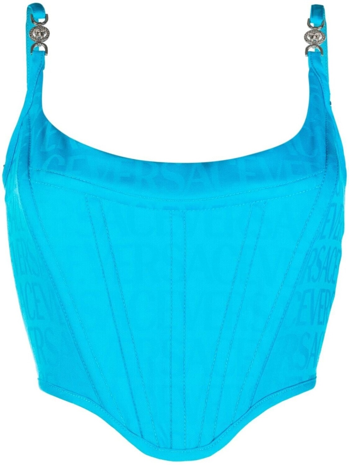 

Versace топ-корсет Versace Allover, синий