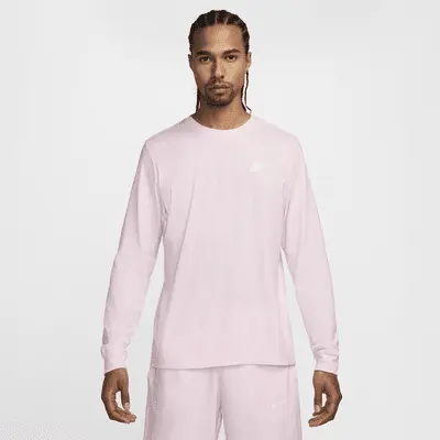 

Футболка Nike Sportswear Club, цвет Pink Foam