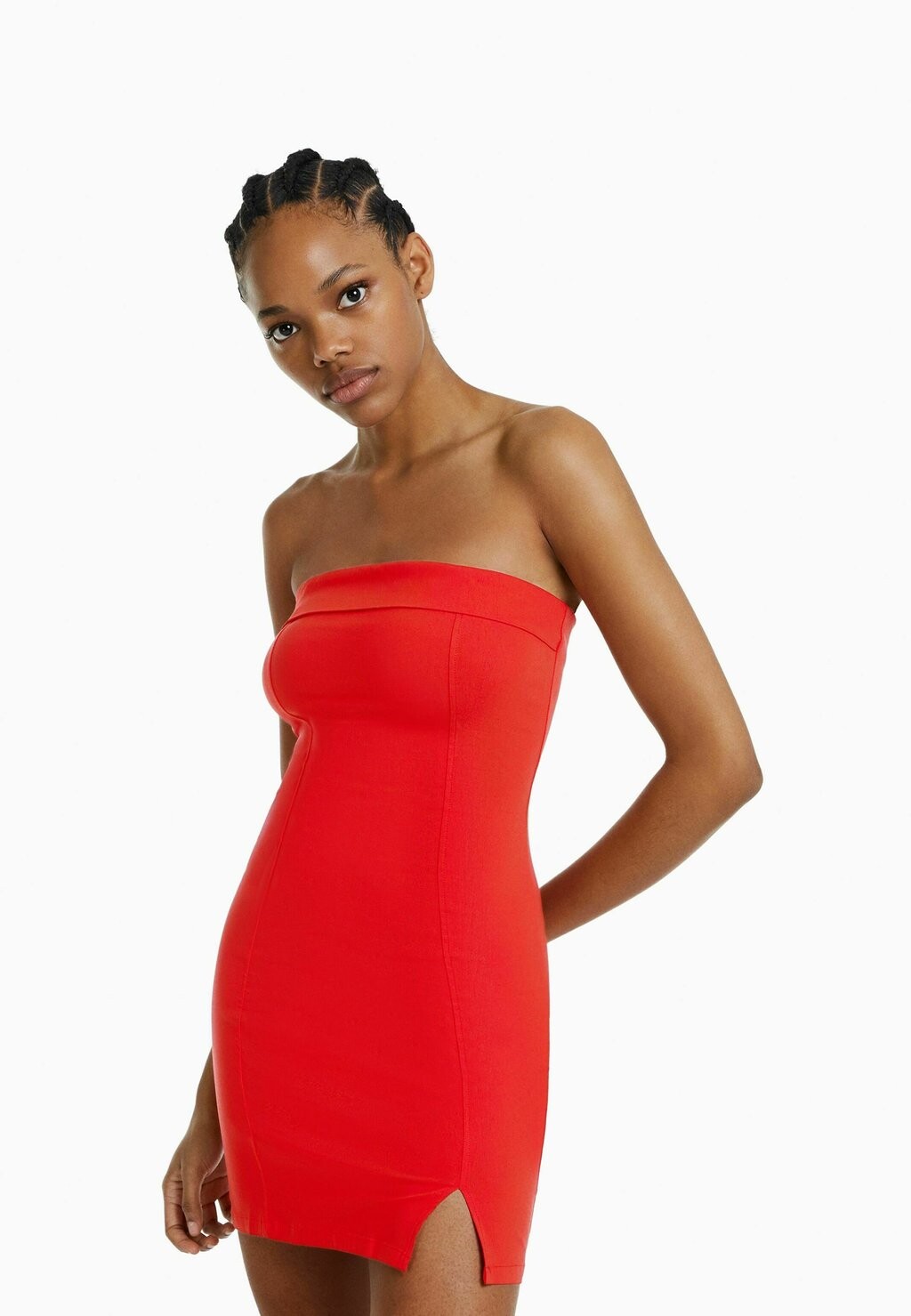

Платье-футляр Bershka, красный