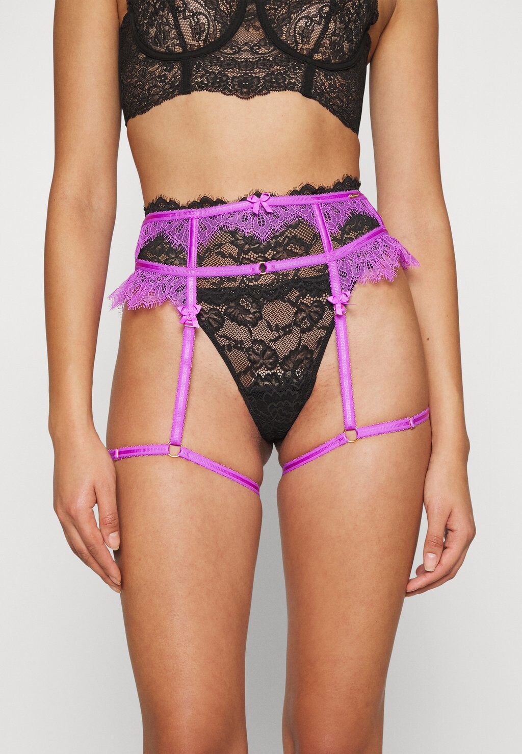 

Пояс для чулок Boux Avenue, фиолетовый