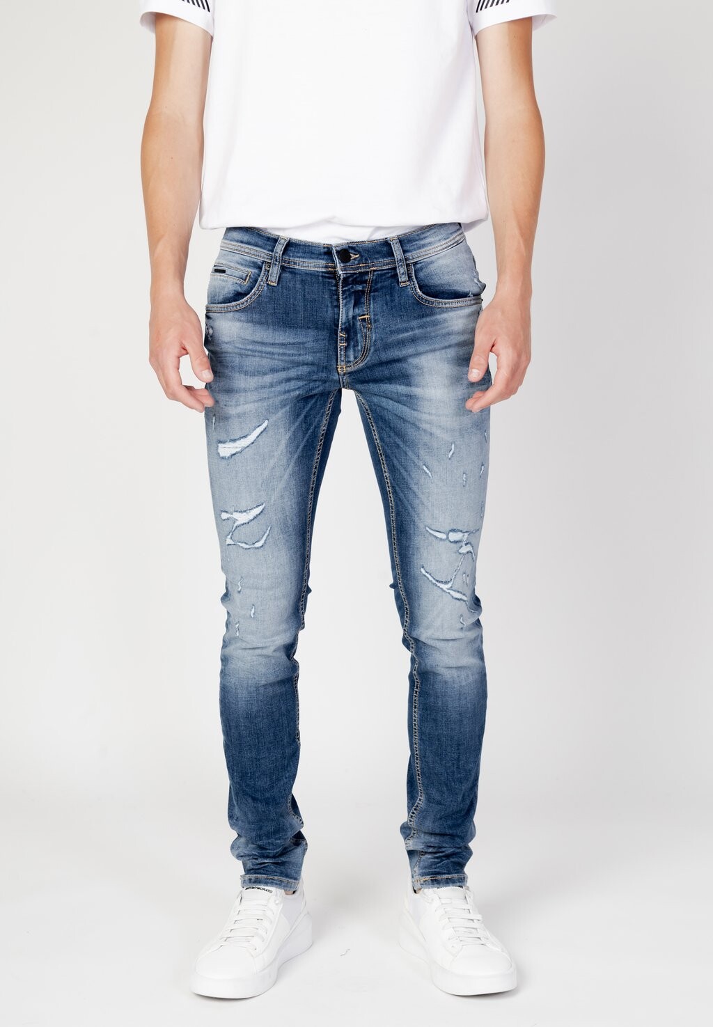 

Джинсы узкого кроя Gilmour Super Skinny Fit Jeans Antony Morato, цвет denim