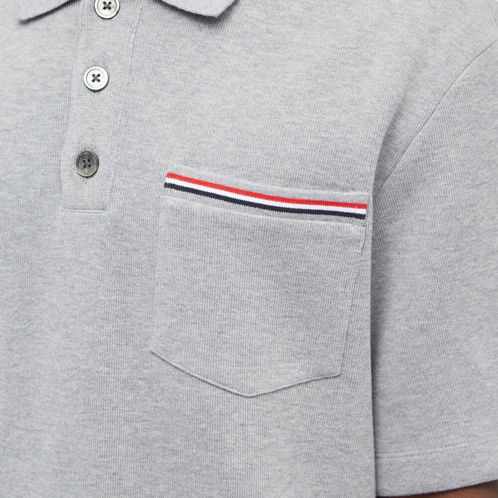 

Поло из мерсеризованного пике Thom Browne
