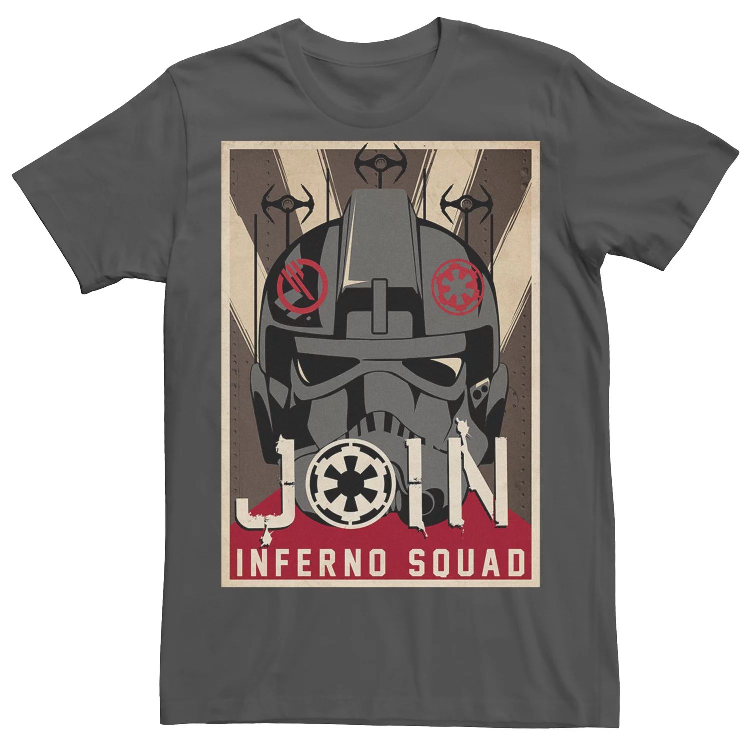 Мужская футболка Star Wars Battlefront II Join Inferno Licensed Character