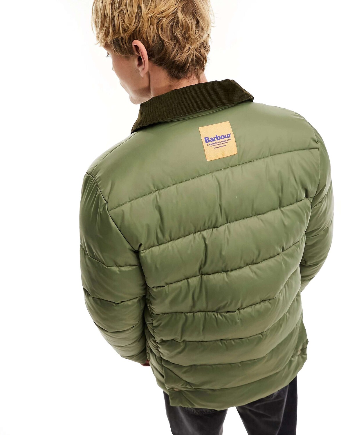

Эксклюзивная оливковая куртка Baffle Liddesdale от Barbour x ASOS, Зеленый