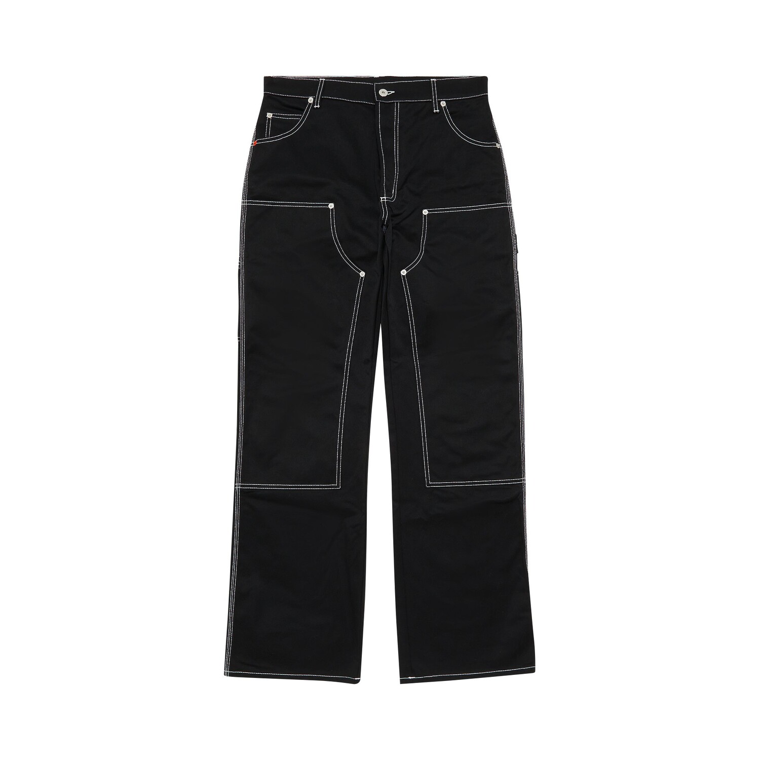 

Белые брюки Carpenter Heron Preston Stich, черные
