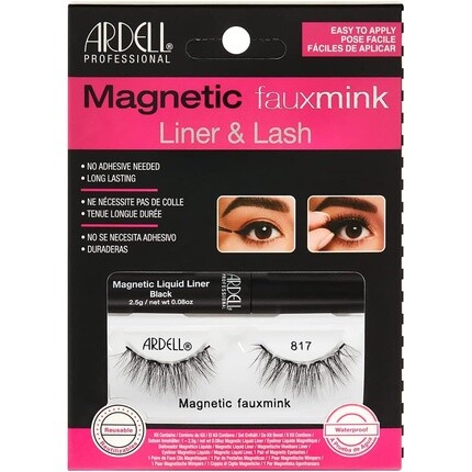 Жидкая подводка и ресницы Magnetic Faux Mink 817, Ardell