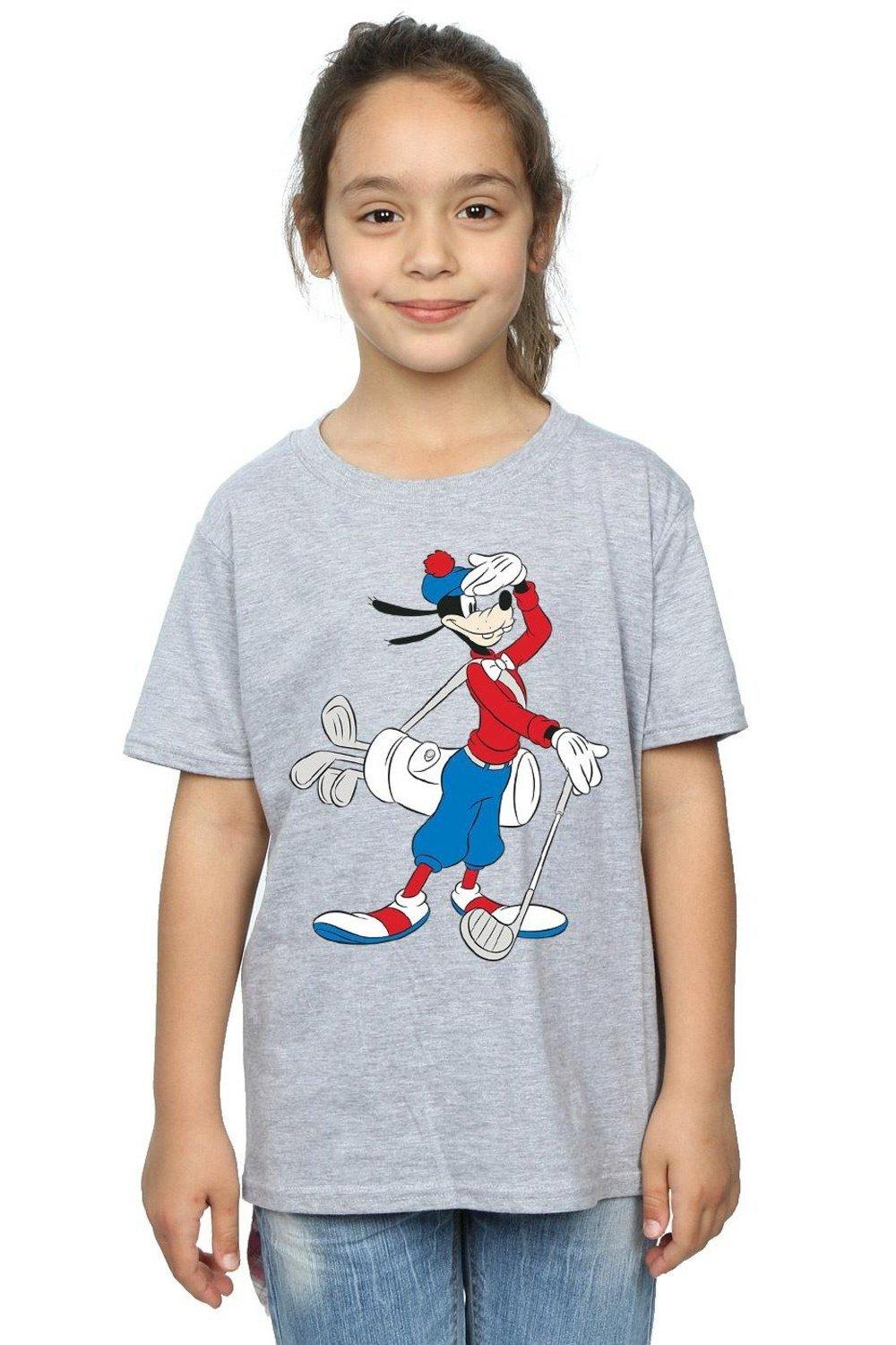 Хлопковая футболка Goofy Golf Disney, серый футболка goofy tour de goofy disney серый
