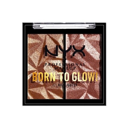 

Дуэт хайлайтеров Born To Glow Icy - О бронзе, Nyx Professional Makeup