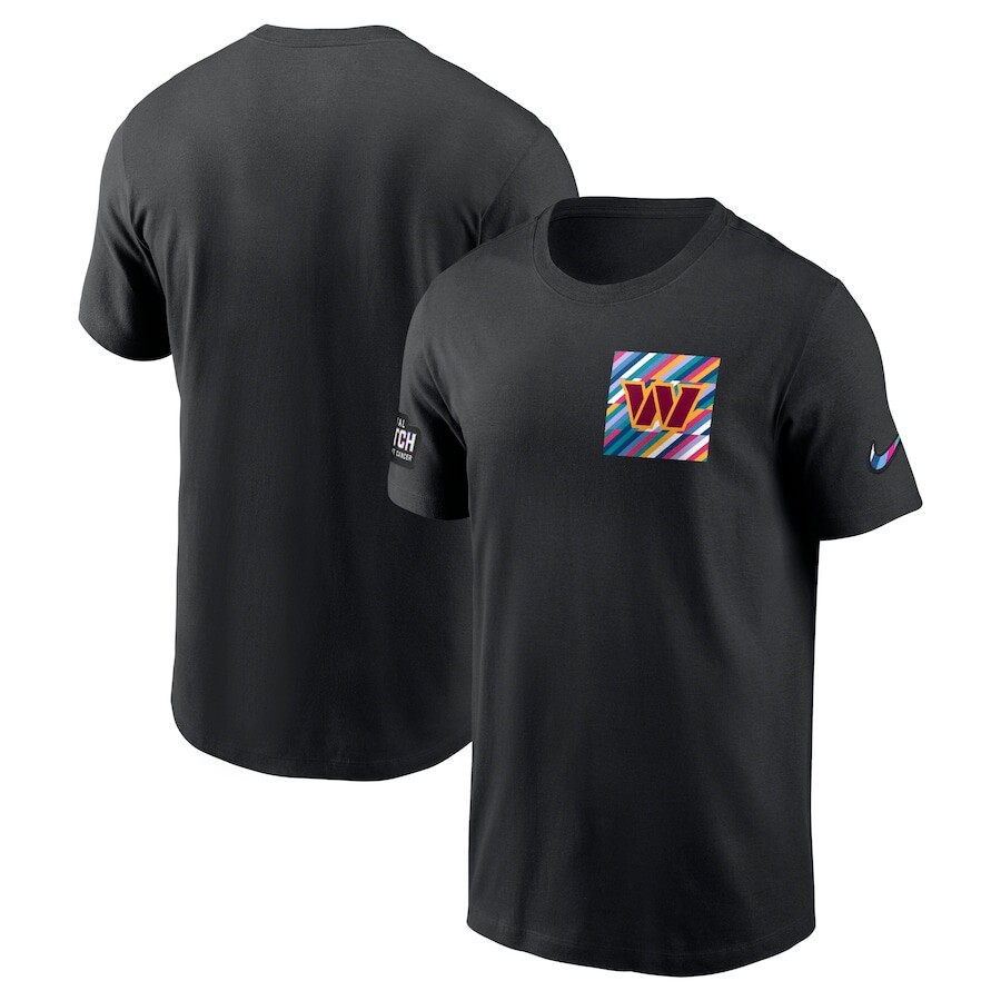 

Футболка с коротким рукавом Nike Washington Commanders, черный