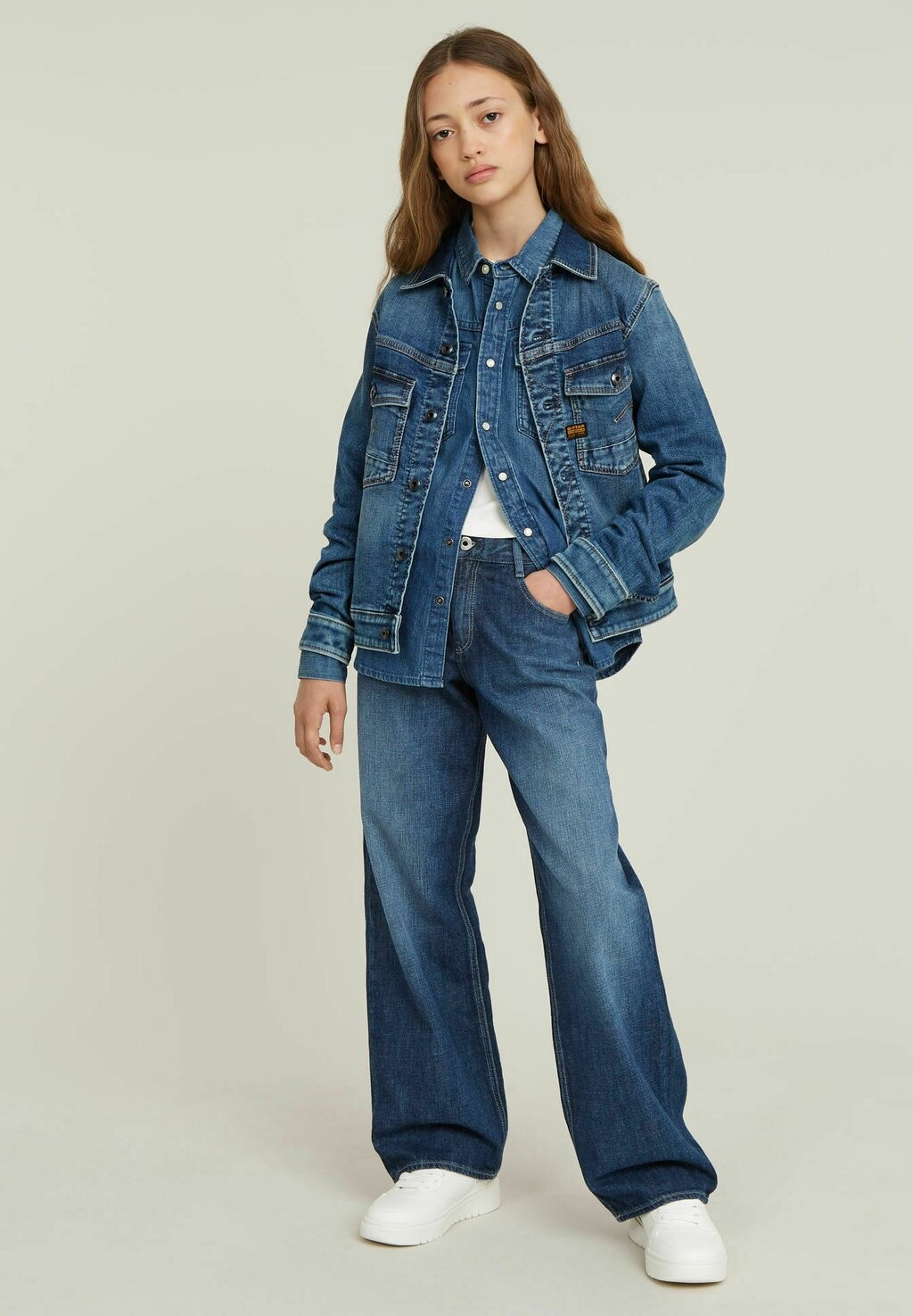 

Джинсовая куртка UNISEX DAKOTA G-STAR, синий