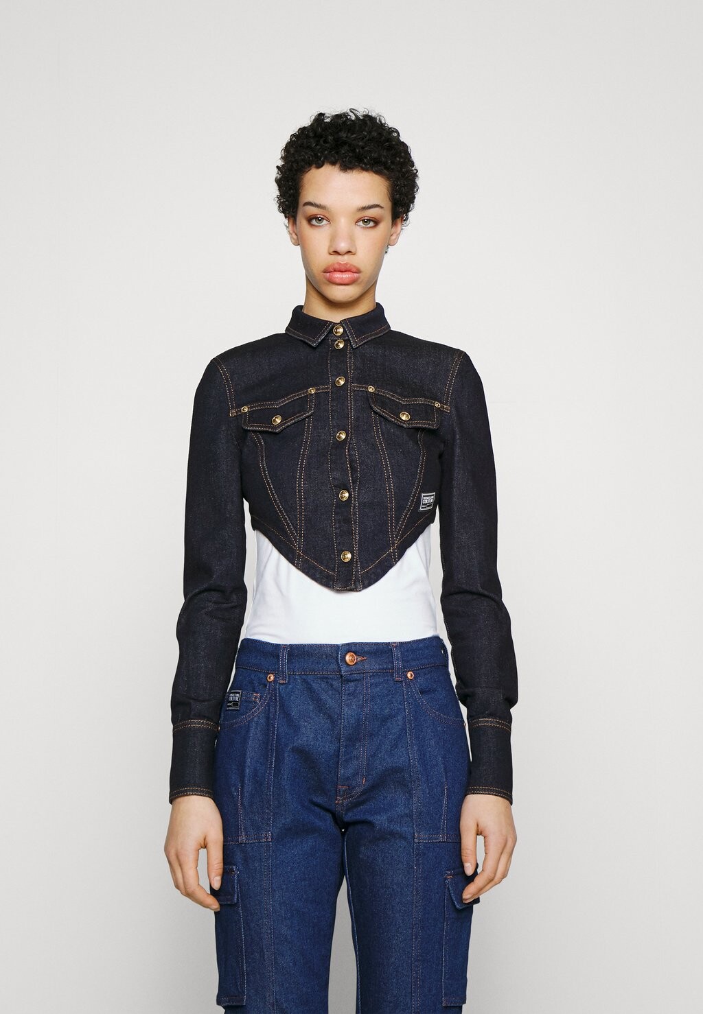 

Джинсовая куртка Versace Jeans Couture, Синий