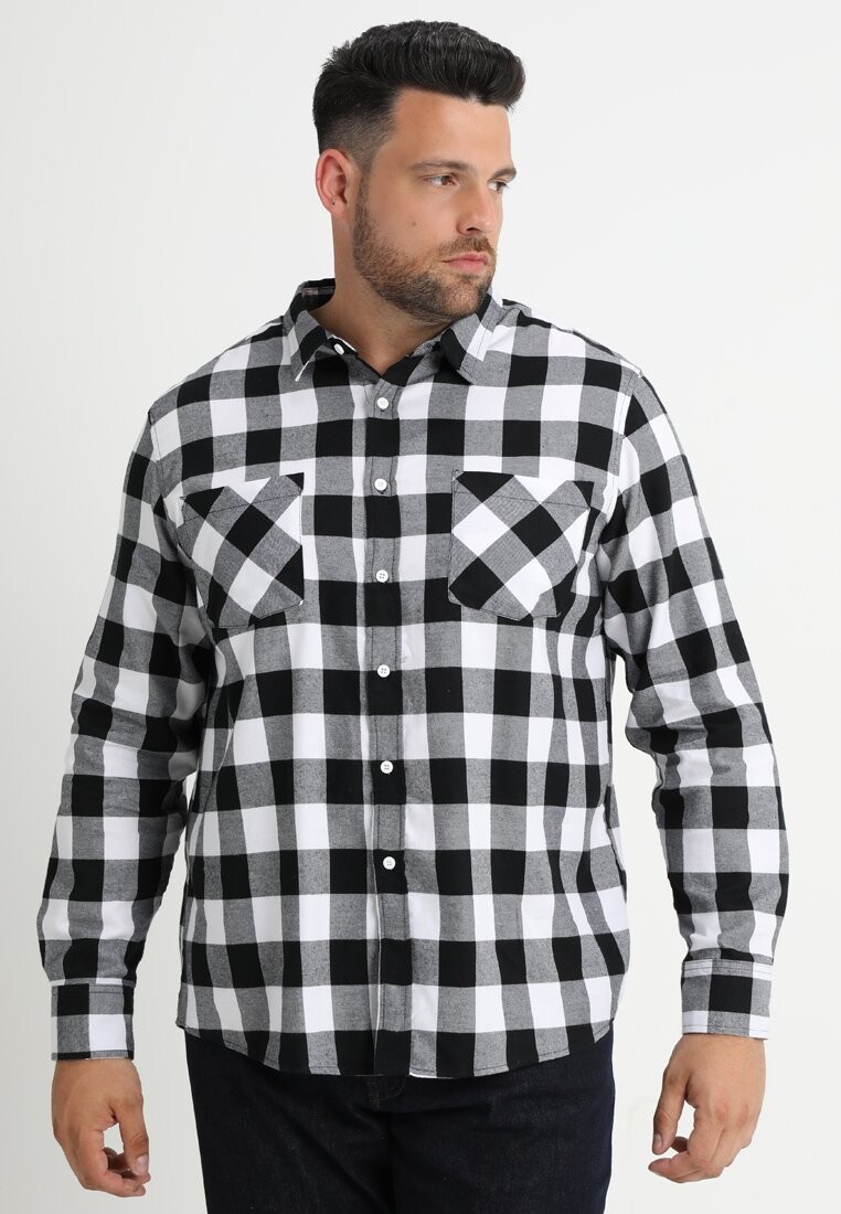 

Рубашка Checked Urban Classics, цвет black/white