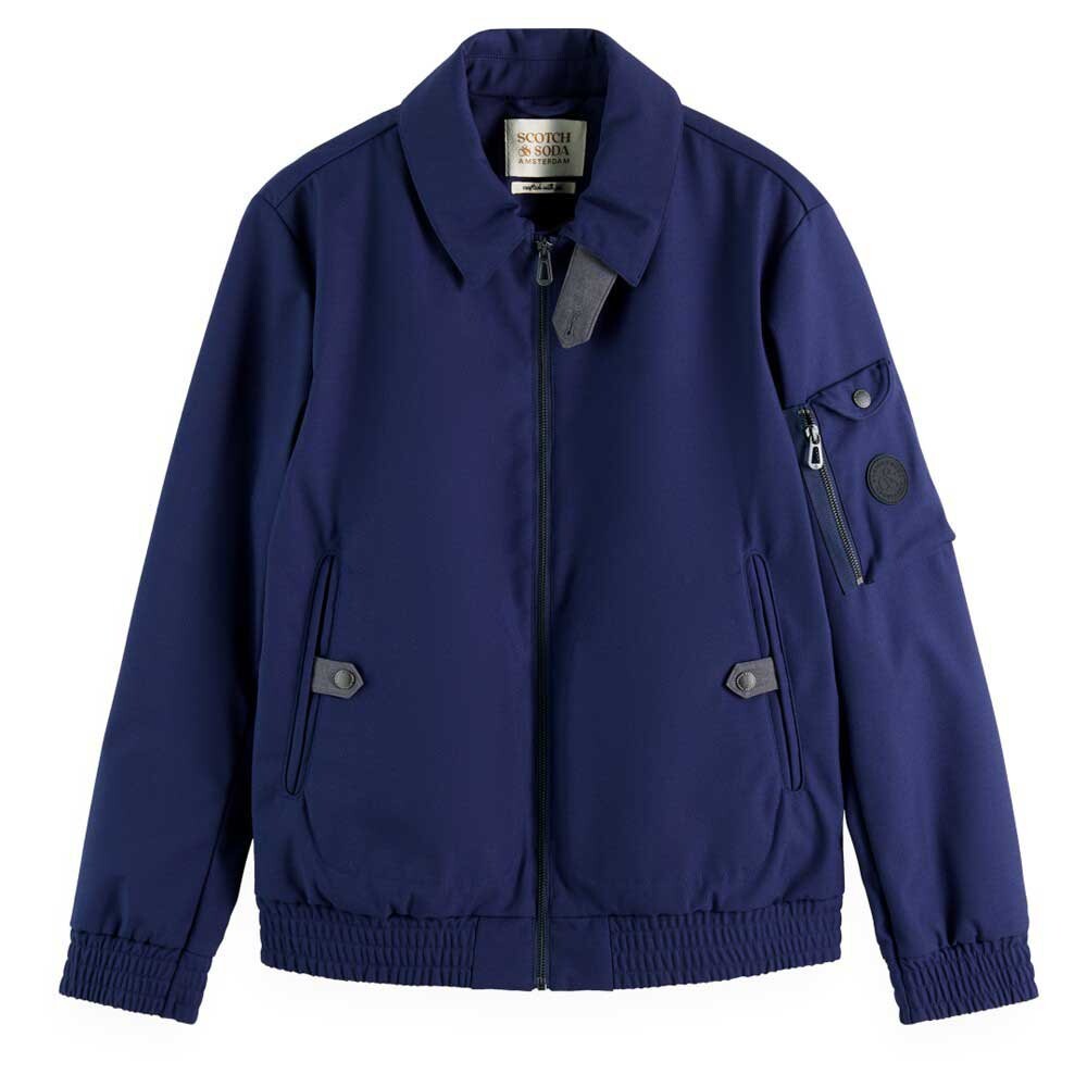 

Куртка Scotch & Soda Bonded With Coloured Backer, синий