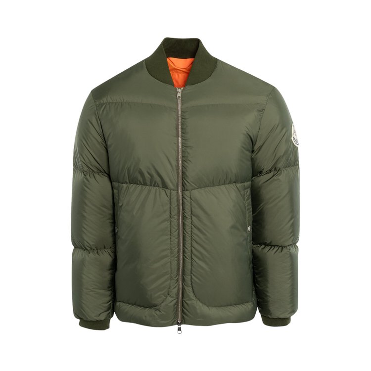 

Куртка Moncler Diya Bomber 'Olive Green', зеленый