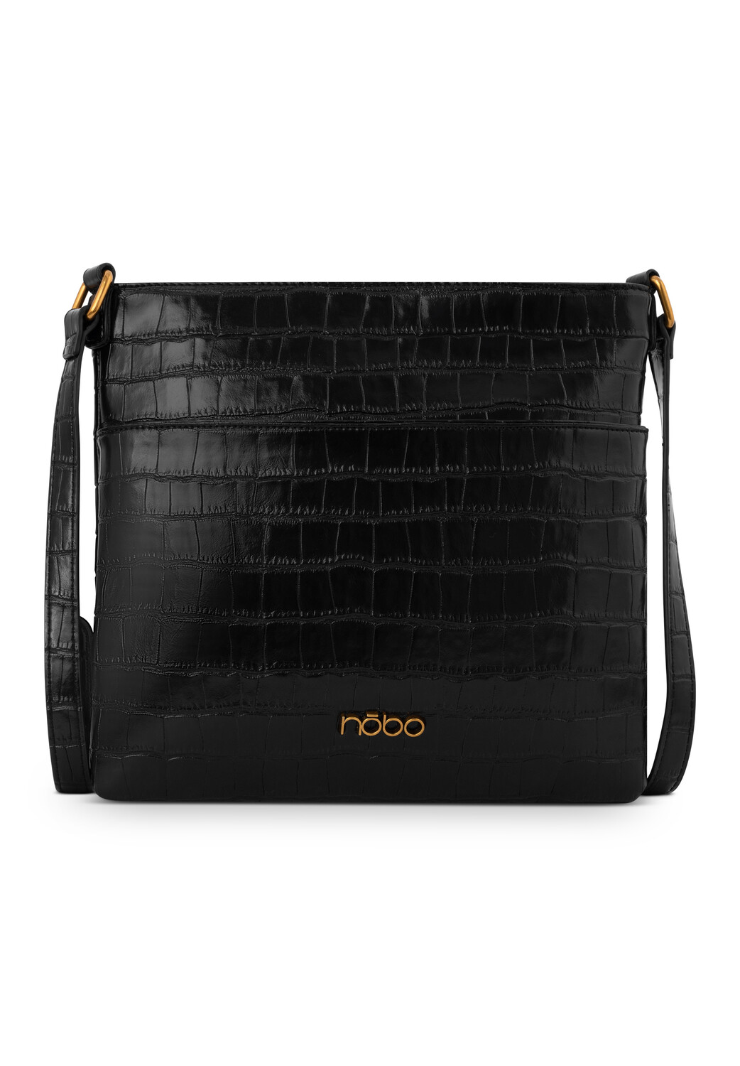 

Сумка через плечо Nobo Bags Croco, черный