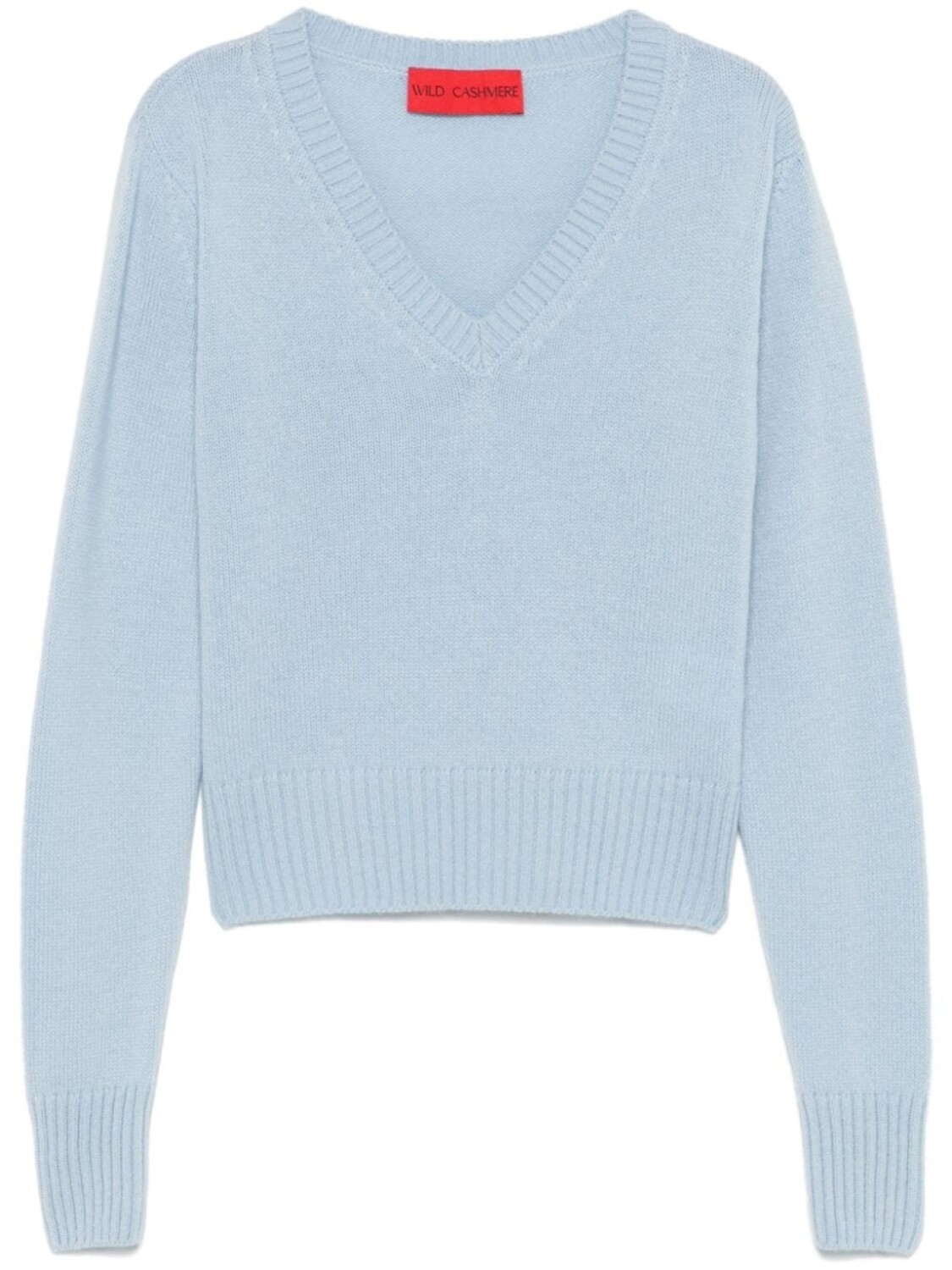 

Wild Cashmere свитер с V-образным вырезом, синий