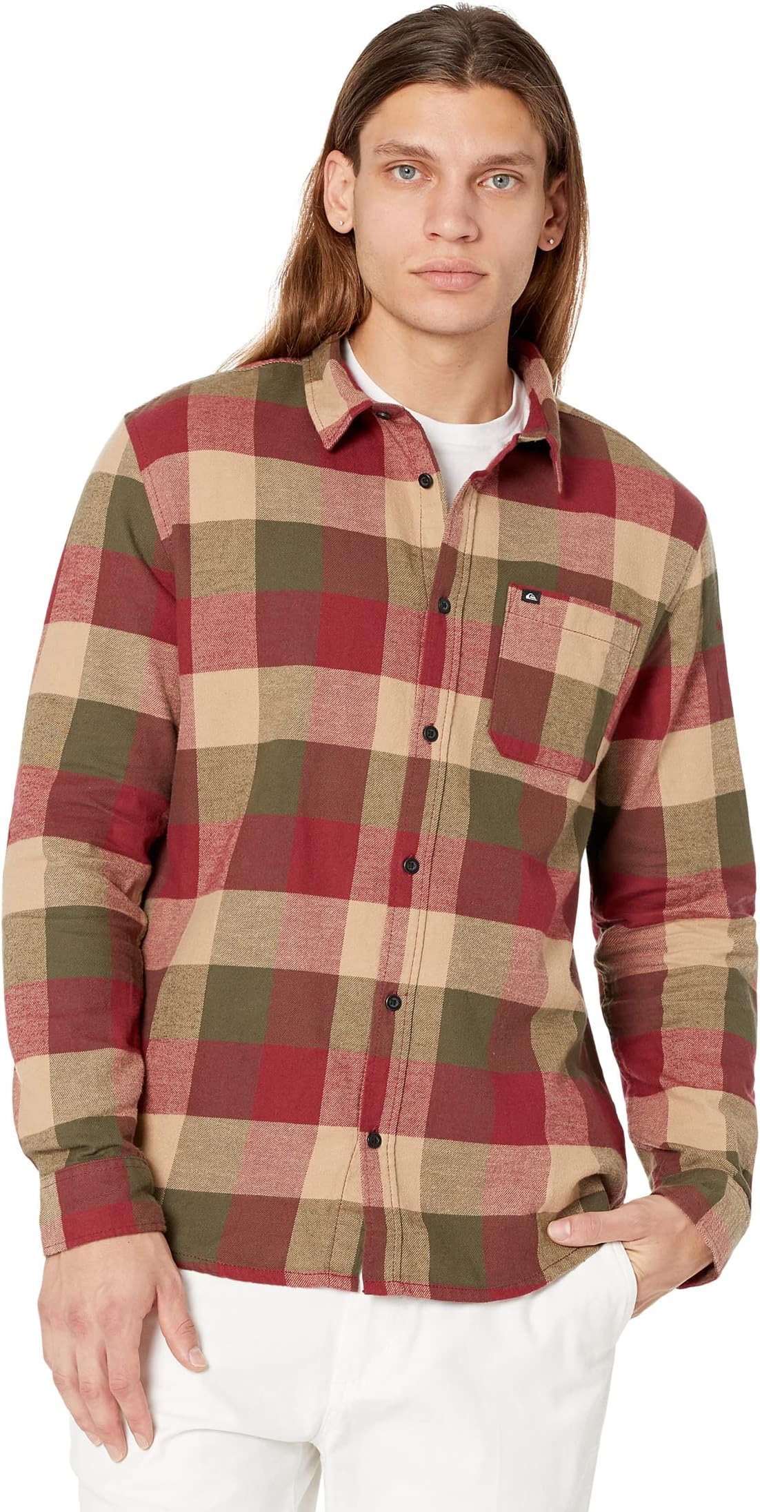 

Рубашка Motherfly Flannel Quiksilver, цвет Ruby Wine Motherfly