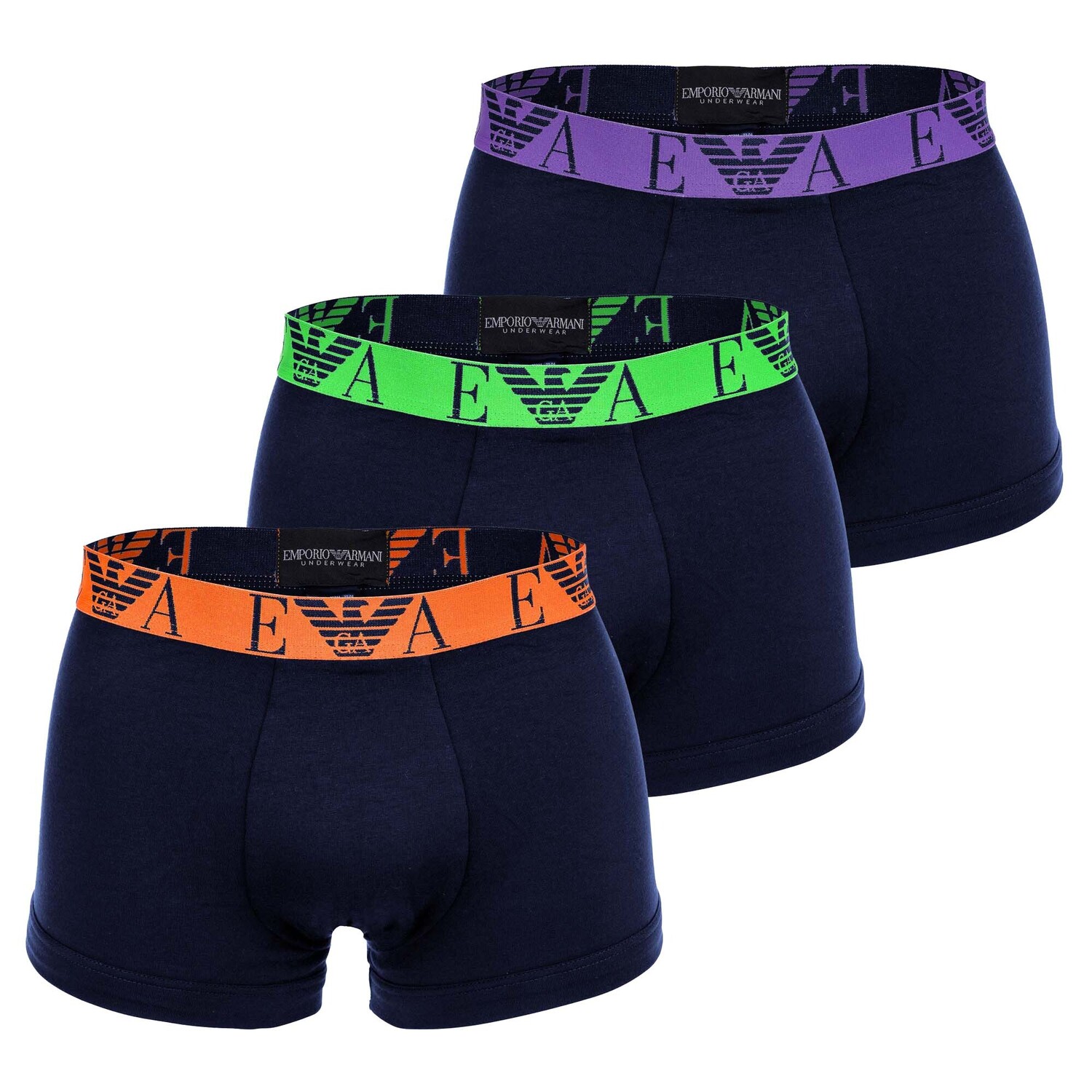 

Боксеры Emporio Armani Boxershort 3 шт, морской