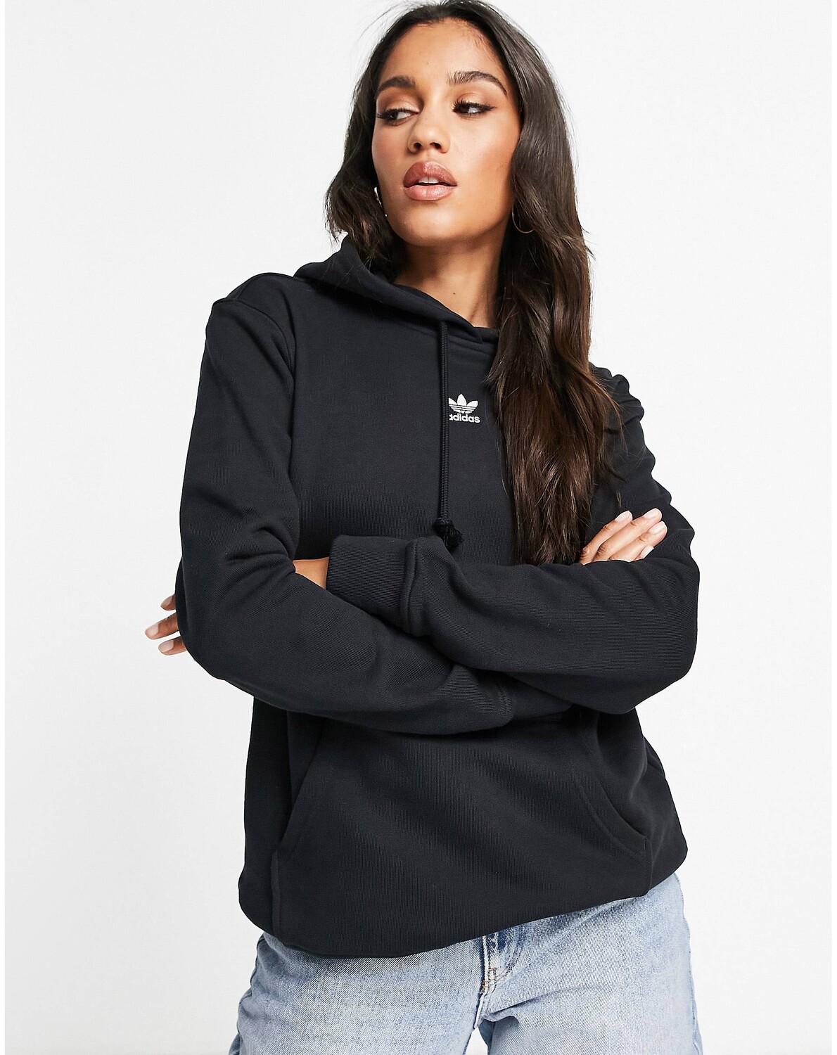 

Худи черного цвета adidas Originals Essentials