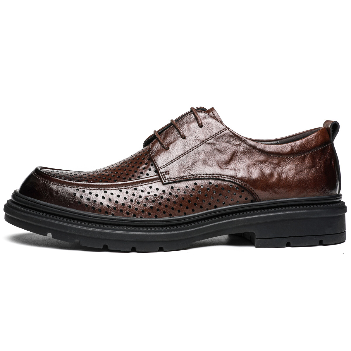 

Туфли мужские Men"s Casual Men Low-Top Diengrley, цвет Brown cutout
