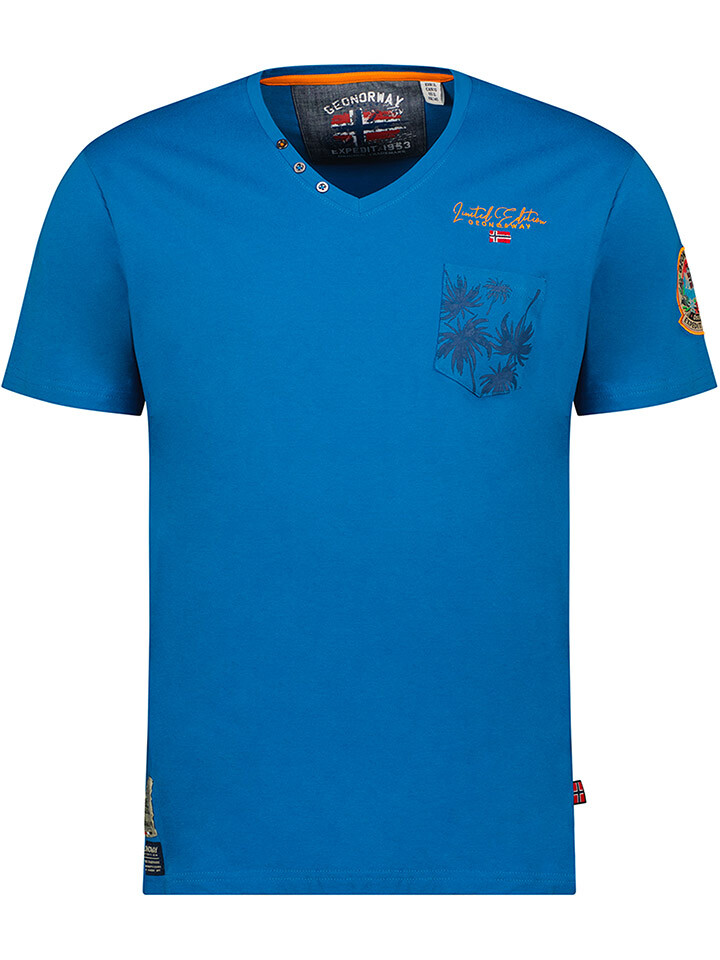 

Футболка Geographical Norway Jibo, синий