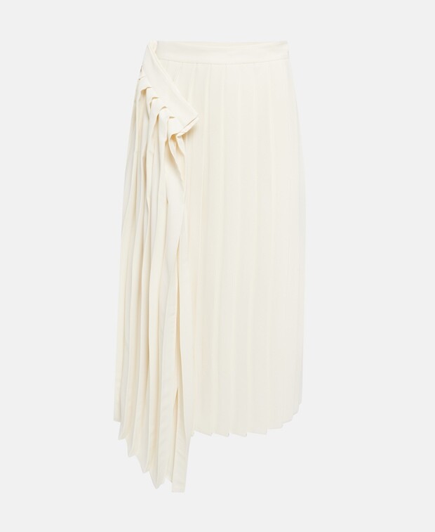 

Юбка в складку Maison Margiela, экрю