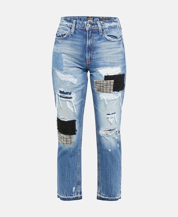 

Прямые джинсы Guess, синий