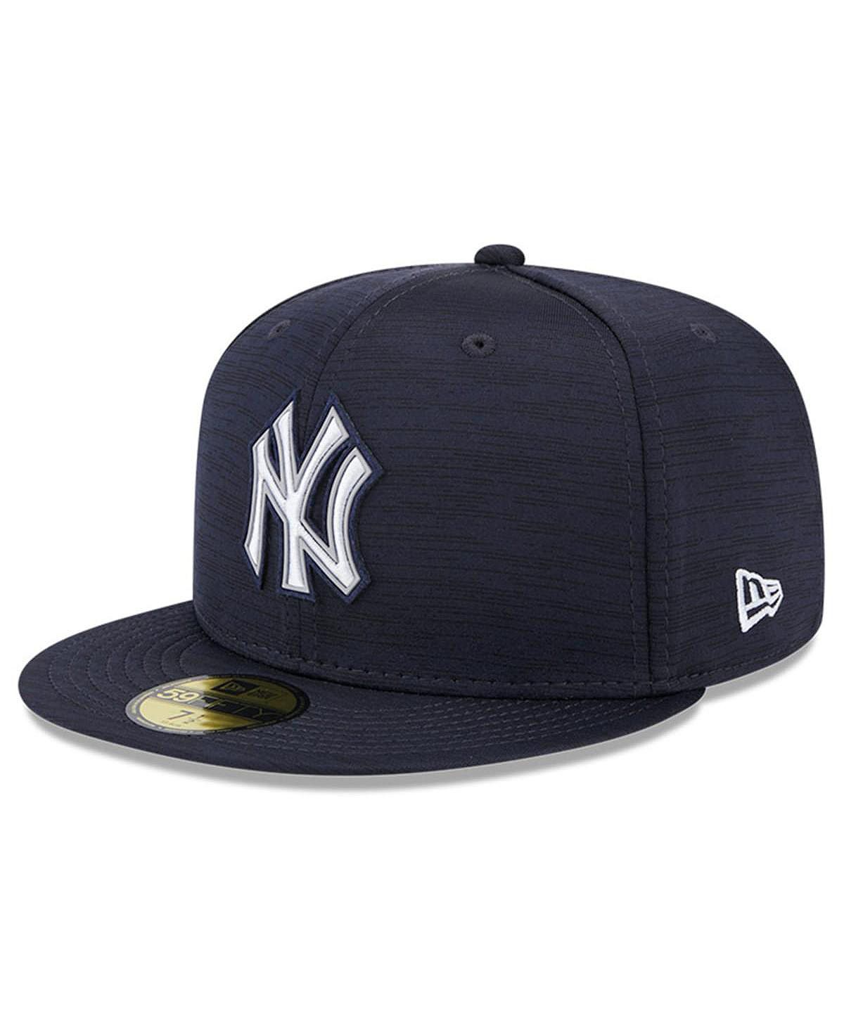 

Мужская темно-синяя приталенная шляпа New York Yankees 2023 Clubhouse 59FIFTY New Era