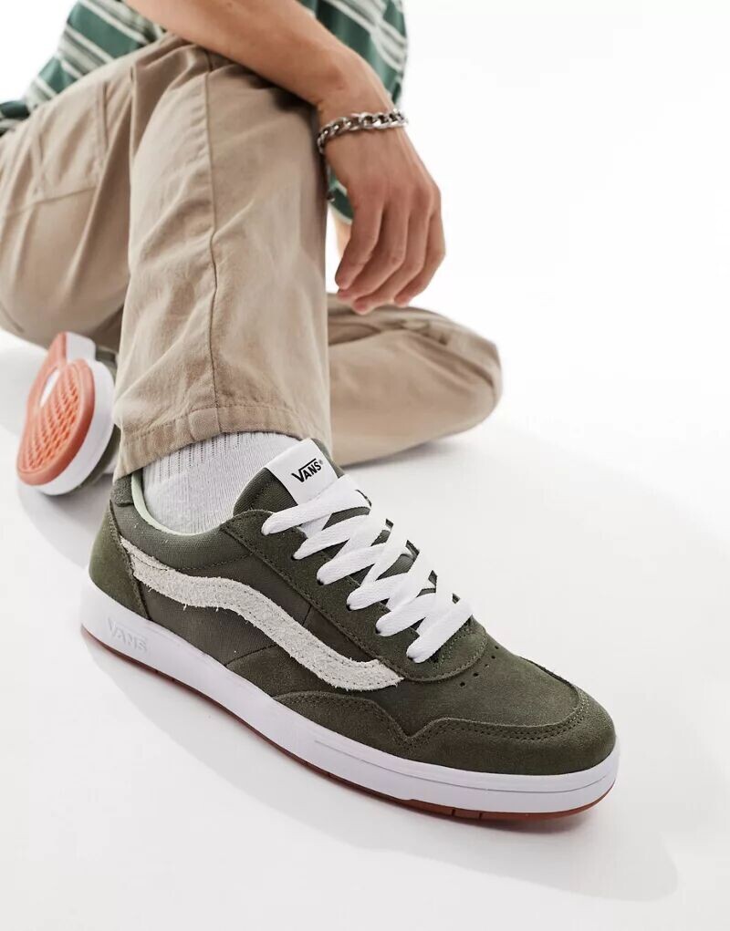 

Vans – Cruze – кроссовки унисекс оливково-зеленого цвета в стиле 90-х