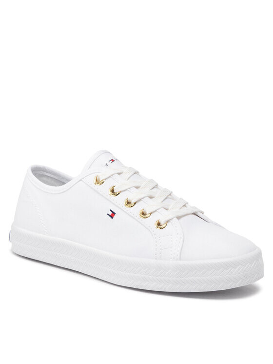 

Кроссовки из ткани Tommy Hilfiger, белый