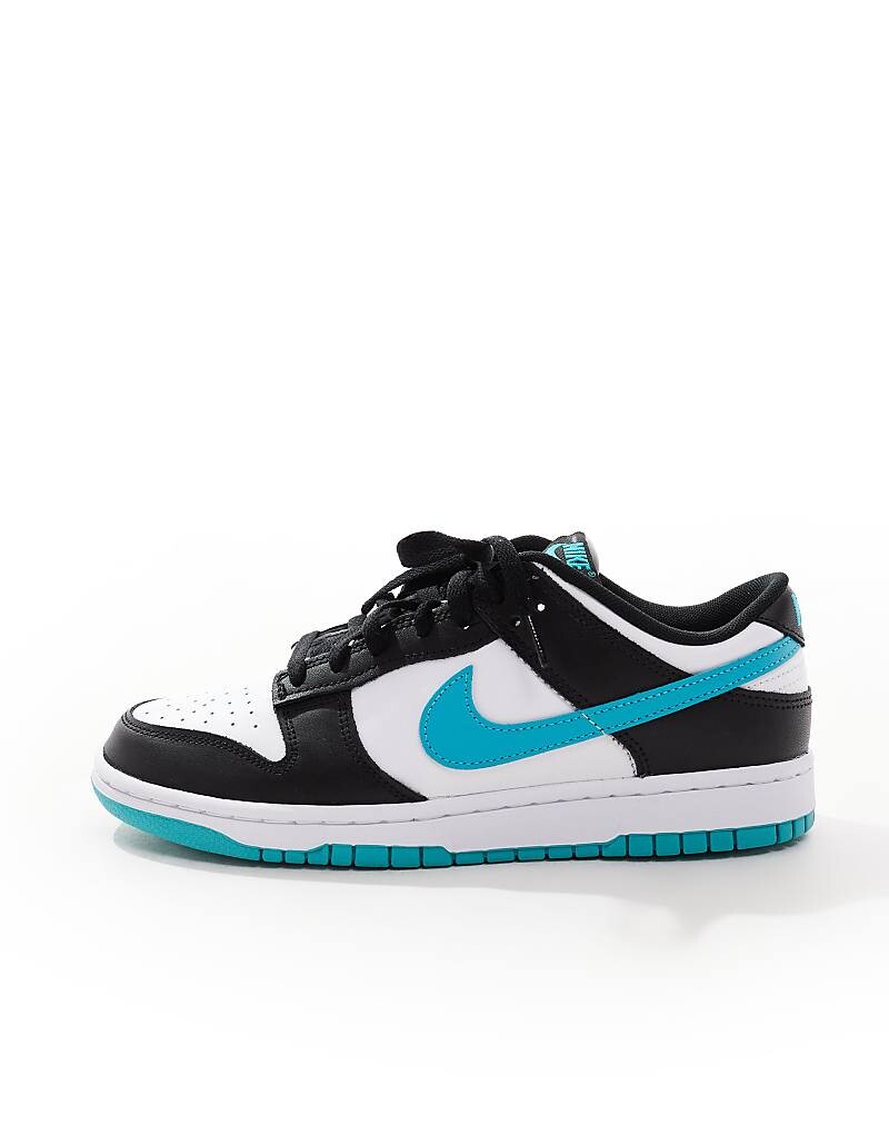 

Белые, черные и синие кроссовки Nike Dunk Low Retro, Черный, Белые, черные и синие кроссовки Nike Dunk Low Retro
