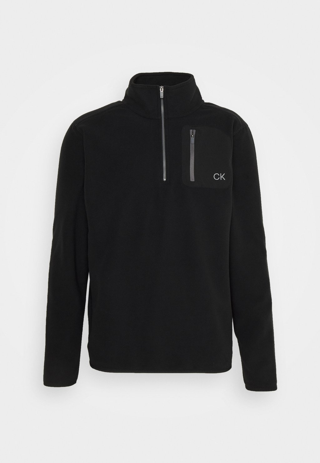 

Флисовая толстовка Planet Half Zip Calvin Klein, черный