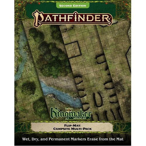 

Игровой коврик Pathfinder Flip-Mat: Kingmaker Adventure Path Campsite Multi-Pack