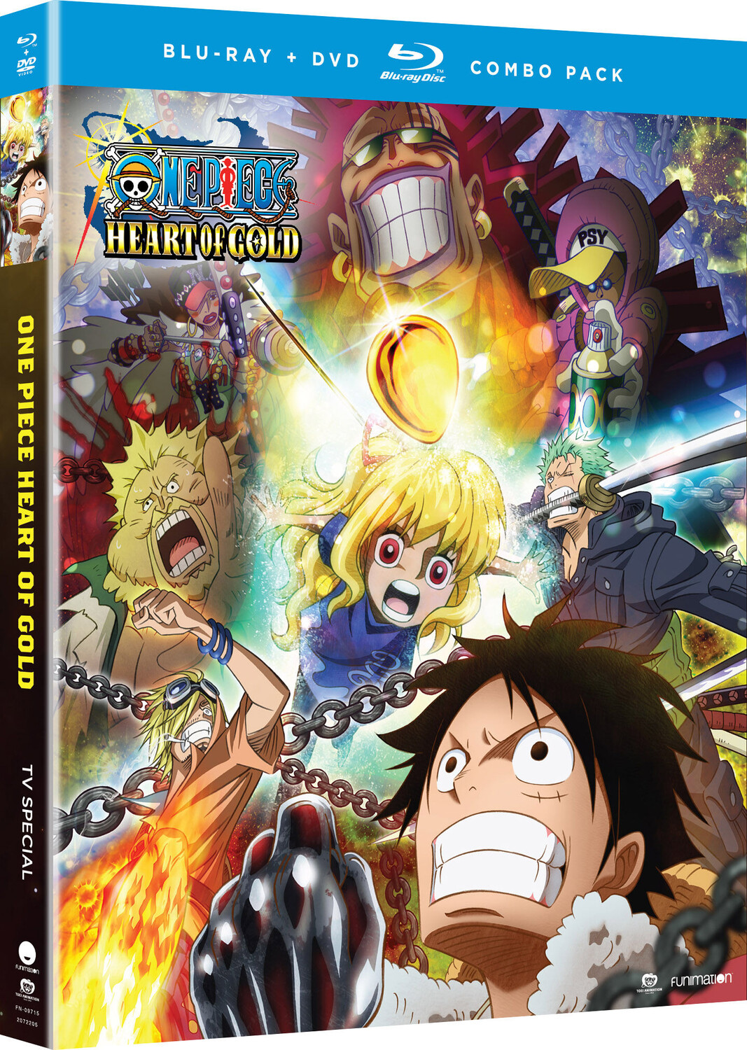 

Blu-Ray диск One Piece: Heart of Gold - TV Special - Blu-ray + DVD