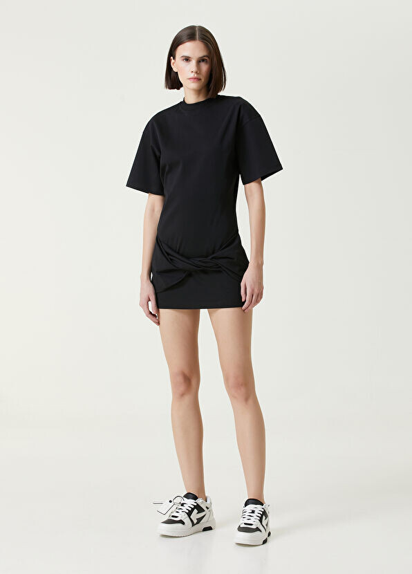 

Мини-Платье-Футболка Off-White, черный