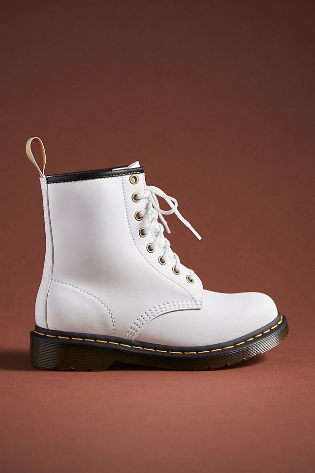 

Эко ботинки Martens 1460, белый