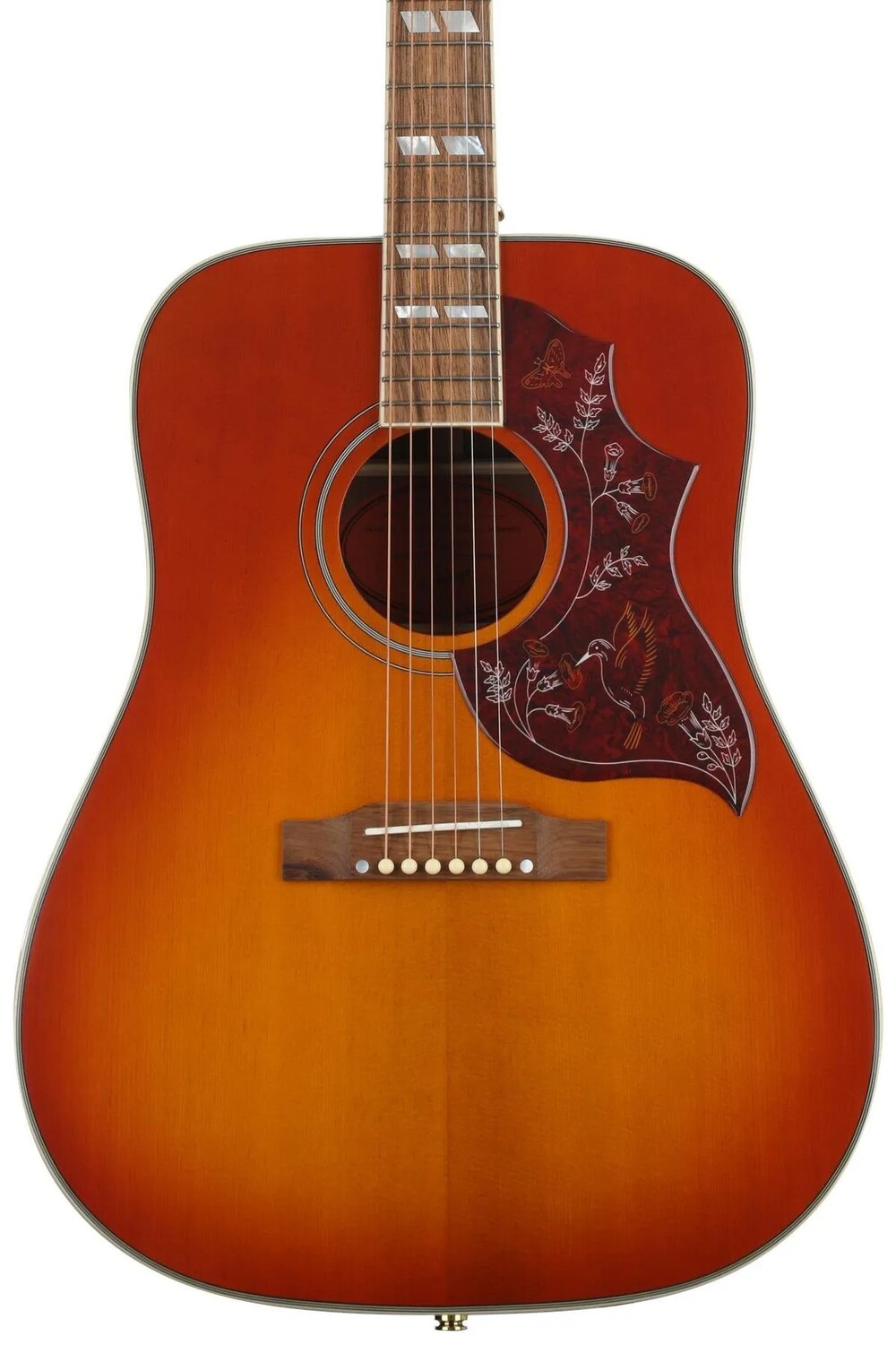 

Акустическая гитара Epiphone Hummingbird - Aged Cherry Sunburst Gloss