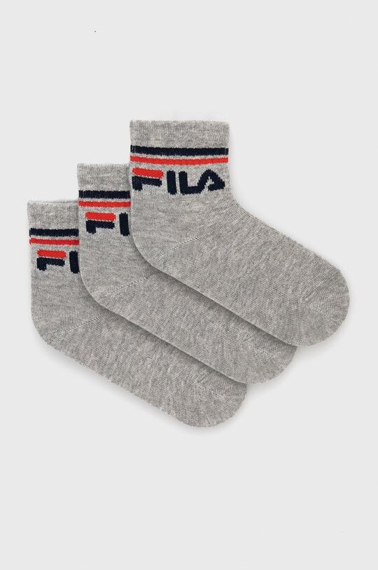 

Детские носки Fila (3 шт.), серый
