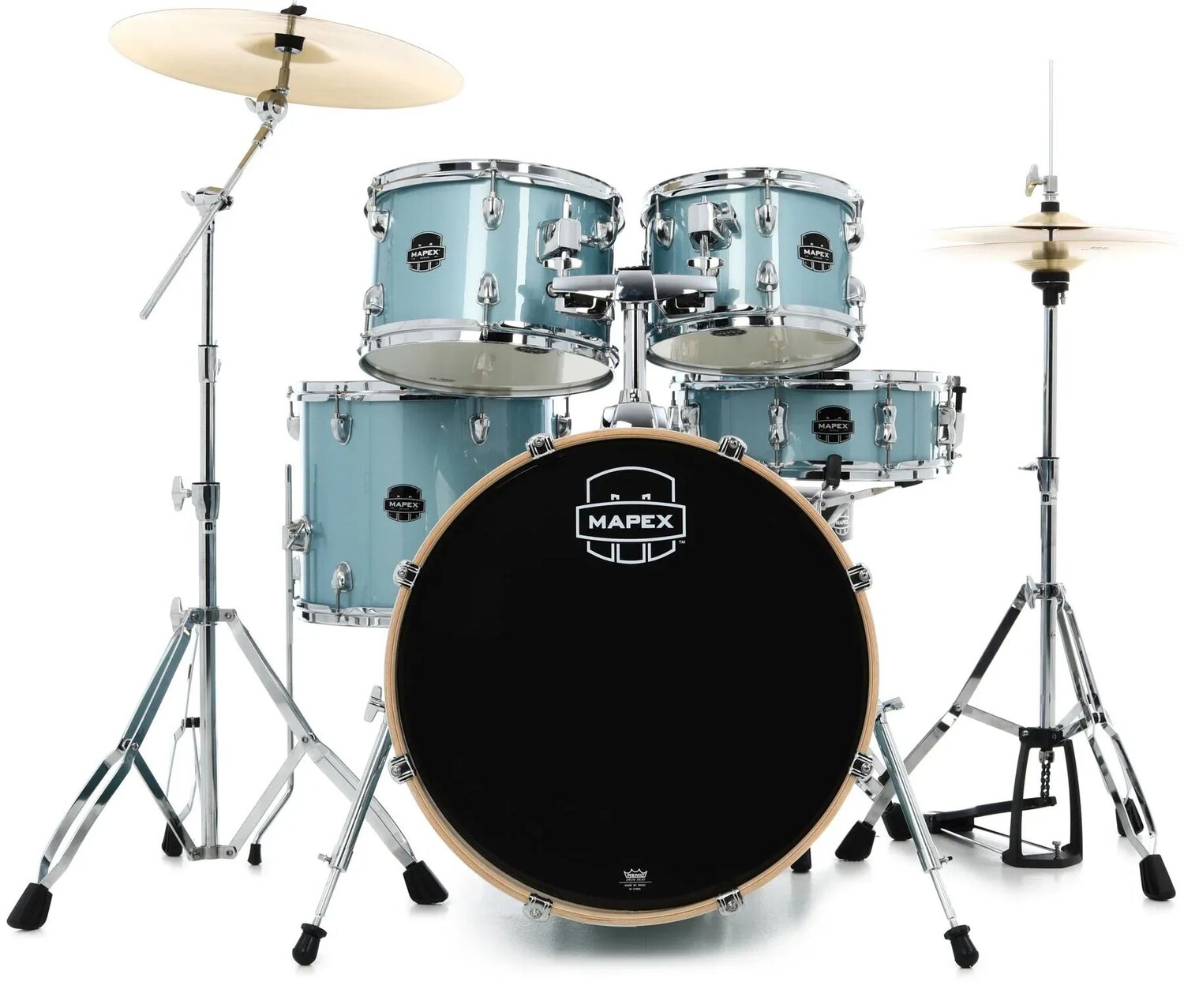 

Комплект ударных Mapex Venus Fusion из 5 предметов — Aqua Blue Sparkle
