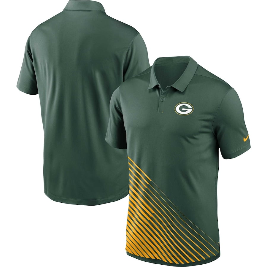 

Поло с коротким рукавом Nike Green Bay Packers, зеленый