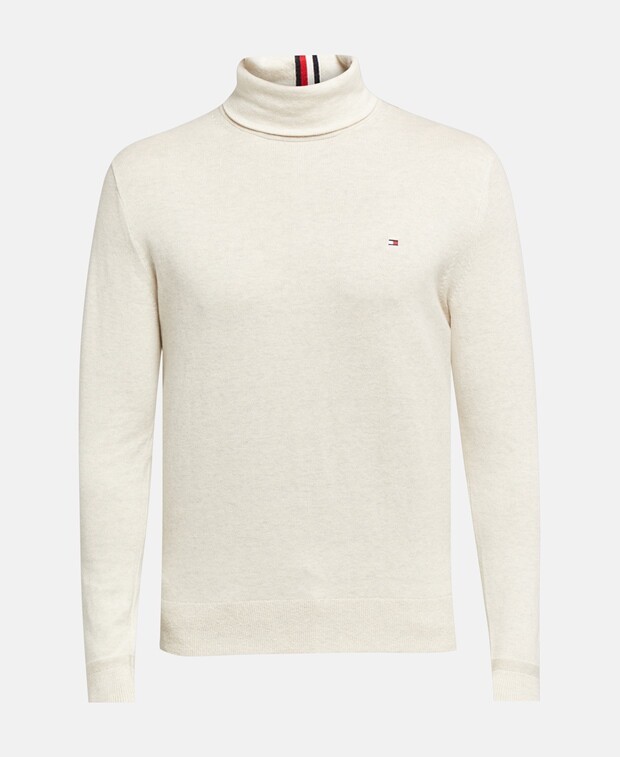 

Пуловер с высоким воротником Tommy Hilfiger, экрю