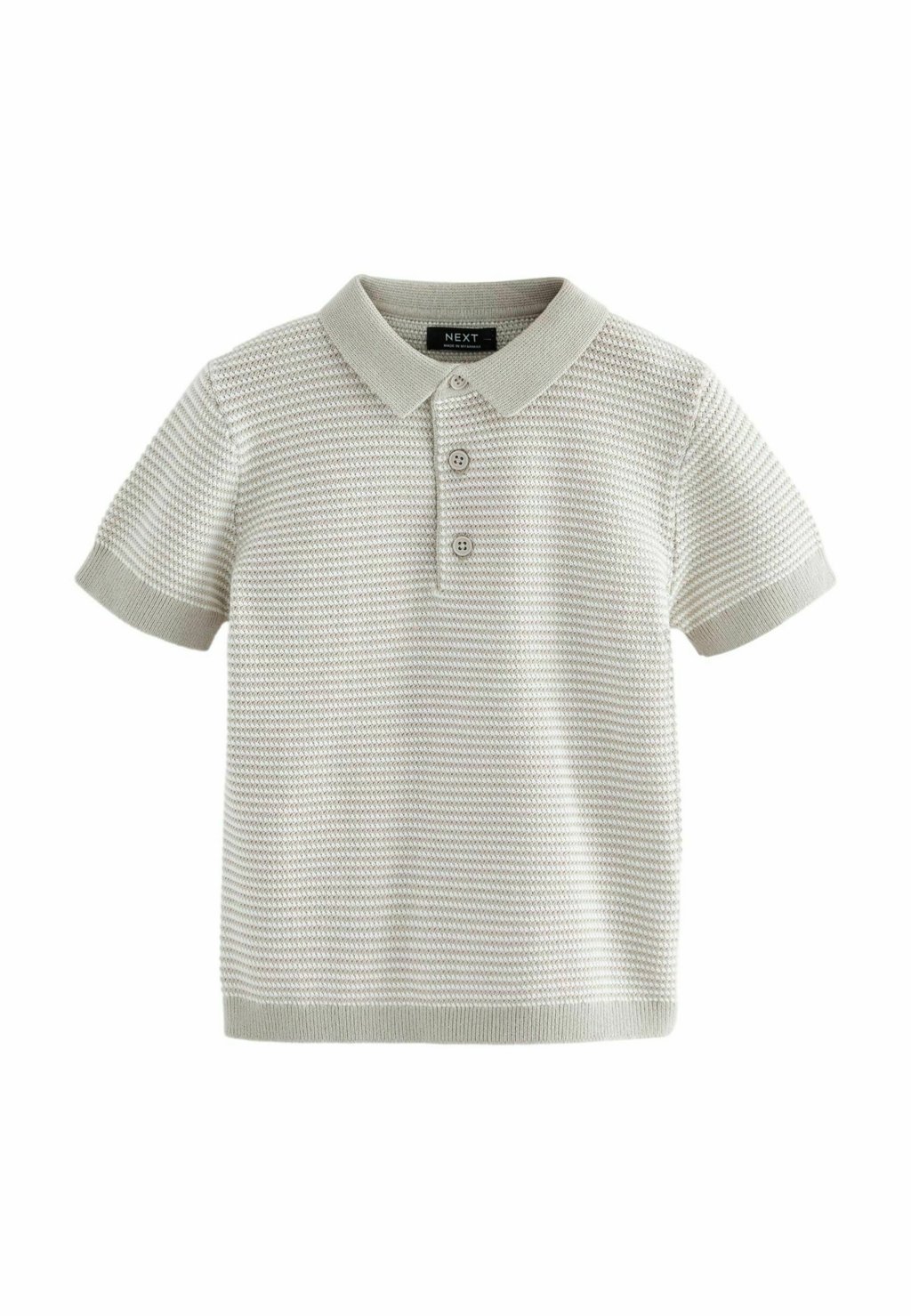 Рубашка-поло SHORT SLEEVED REGULAR FIT Next, цвет grey рубашка поло short sleeve regular fit next цвет neutral