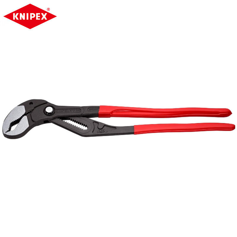 Пластиковая ручка KNIPEX. Большие плоскогубцы Cobra XXL для водяных насосов. Самоконтрящиеся клещи для труб, 560 мм. Клещи для снятия и сборки гаек 87 01 560